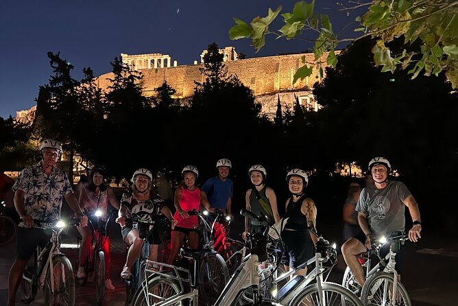 Electric Bike Tour of Athens by Night - Place of Democracy and the first Acropolis views