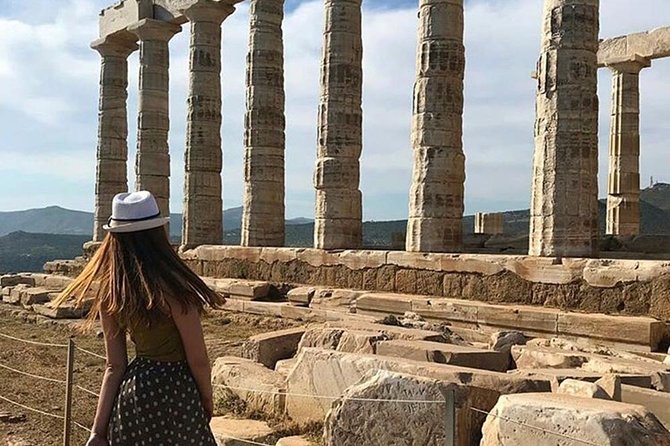 Enjoy Cape Sounio Private Majestic Sunset With Seaside Dinner - Optional ice cream and the Greek culinary gift