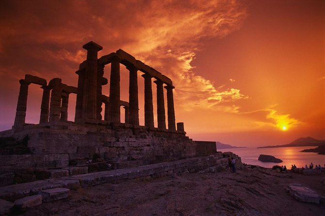 Enjoy Cape Sounio Private Majestic Sunset With Seaside Dinner - Visiting the Temple of Poseidon before the light fades