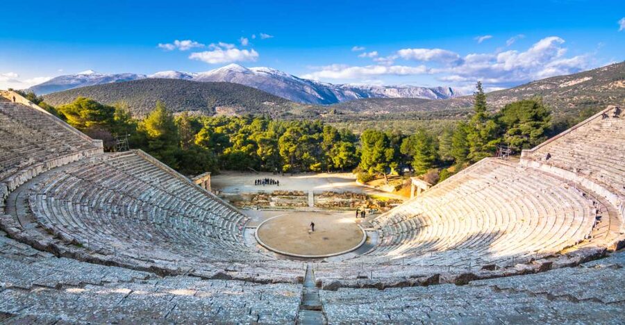 Epidaurus: Temple of Asclepius & Theatre with optional audio - The Theatre of Epidaurus and its famous sound