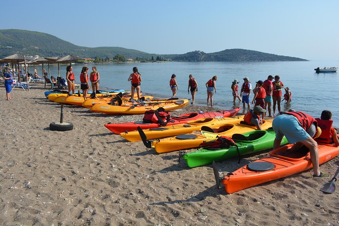 Epidavros sea kayak at the Ancient sunken city tour, small ancient theater - Walking to the Little Theatre of Epidaurus