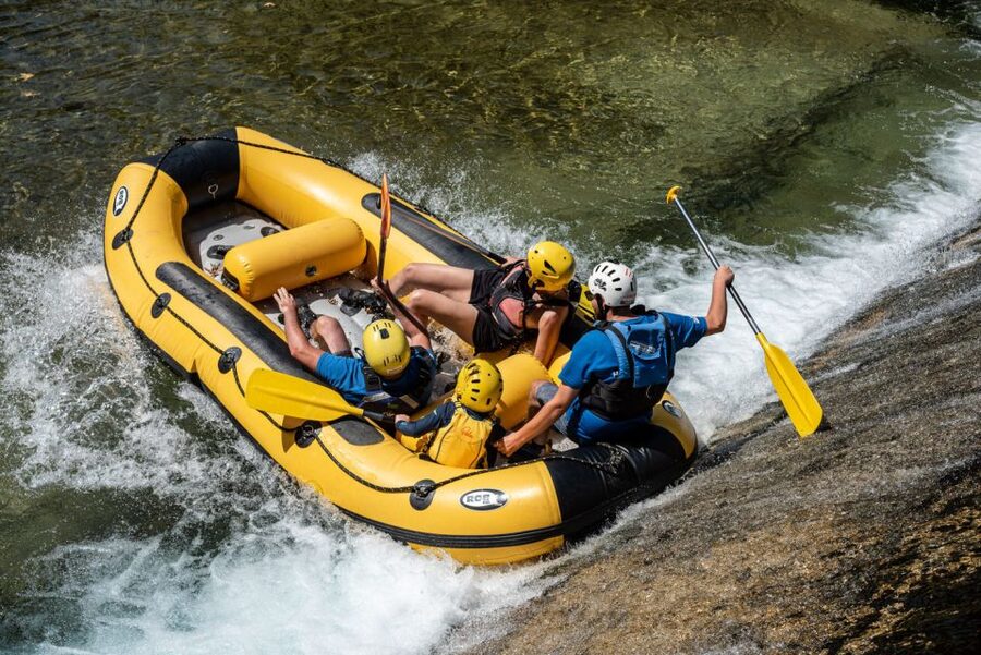 Epirus: Easy Rafting Experience on the Voidomatis River - Safety practice before the current takes over