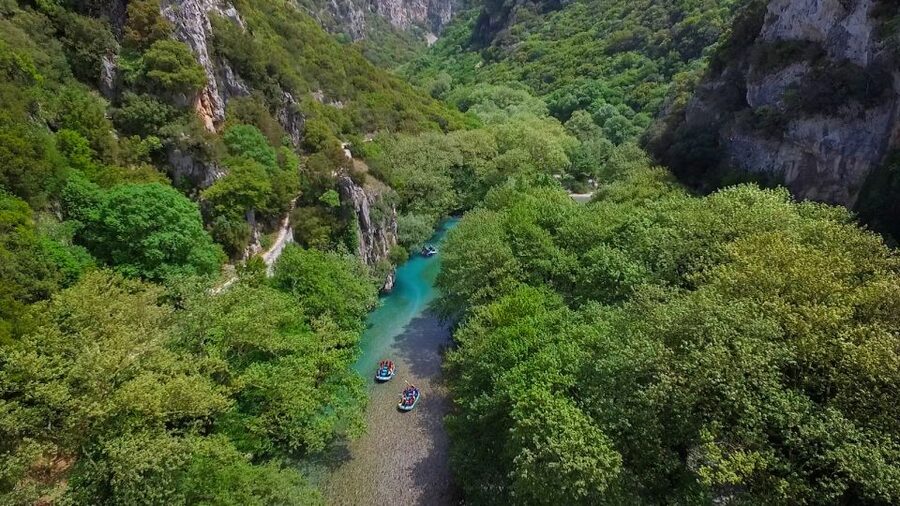 Epirus: Easy Rafting Experience on the Voidomatis River - Swimming in the Voidomatis