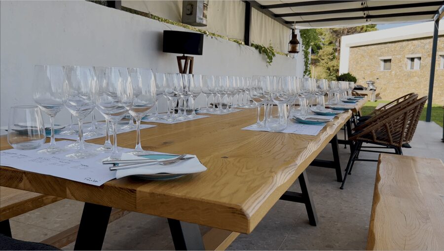 Evening of Wine and Scenic Views in Skiathos - Why the hillside location makes the evening