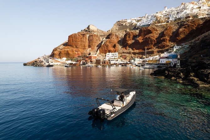 Exclusive cruise experience in Santorini - Aspronisi, quiet water, and the best swimming moments