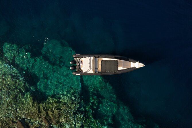 Exclusive cruise experience in Santorini - Food, drinks, snorkeling gear, and comfort