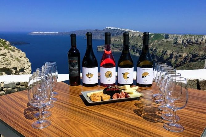 Experience Santorini: Wine Tasting Small Group Tour - Estate Argyros and modern Santorini wine