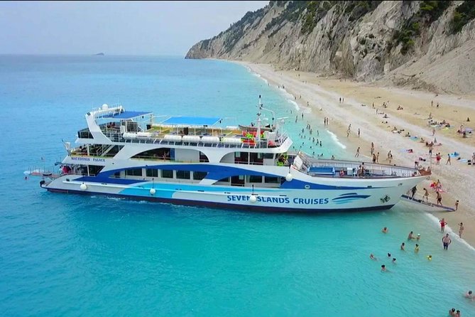 Explore Ionian Sea with its 50 shades of blue on Makedonia Palace - Porto Katsiki, Lefkada’s famous cliff-backed beach