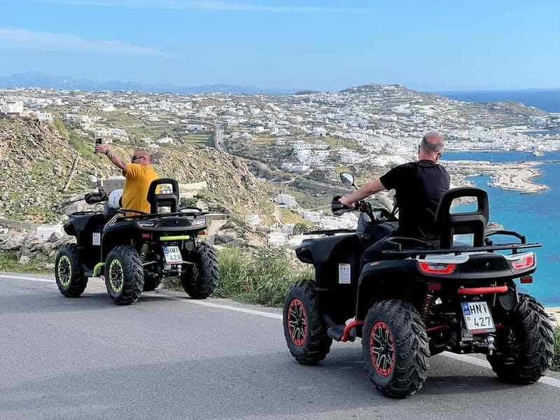 Explore Mykonos Island with a 650cc ATV / QUAD Tour - Key points at a glance