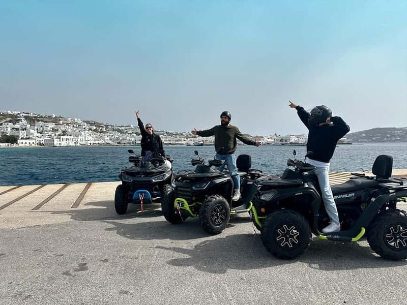 Explore Mykonos Island with a 650cc ATV / QUAD Tour - Why a quad is a smart way to see Mykonos
