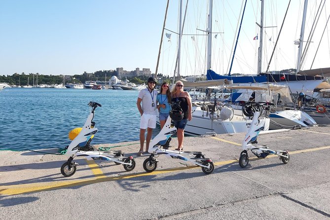 Explore the new town and the medieval town of Rhodes on scooters - 3 hours - From the old town to the Aquarium