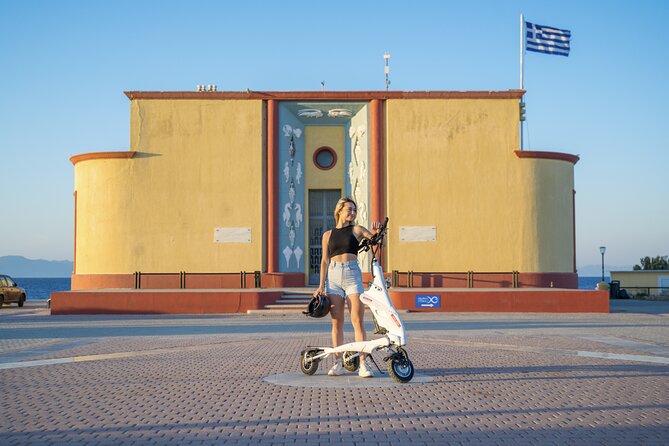 Explore the new town and the medieval town of Rhodes on scooters - 3 hours - Booking, weather, and cancellation details