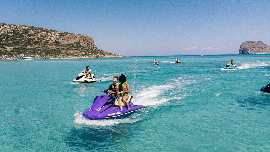 Falasarna: Jet Ski Safari to Balos Beach - How demanding is the jet ski ride?