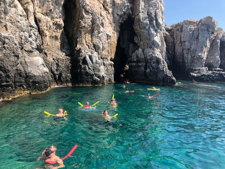 Faliraki: Boat Trip to Afantou Caves, Antony Quinn, Ladiko - At a glance