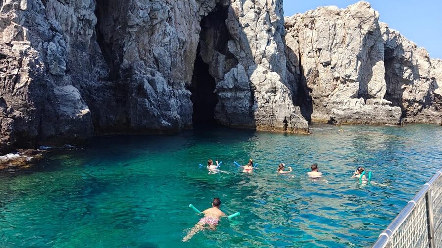 Faliraki: Boat Trip to Afantou Caves, Antony Quinn, Ladiko - Ladiko Bay, a calm middle stop