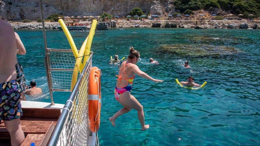 Faliraki: Boat Trip to Afantou Caves, Antony Quinn, Ladiko - Is $52 a fair price?