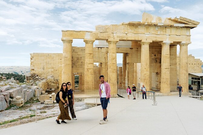 First Access Acropolis Tour, Beat the Crowds, Enjoy the Parthenon - Passing security and climbing the hill