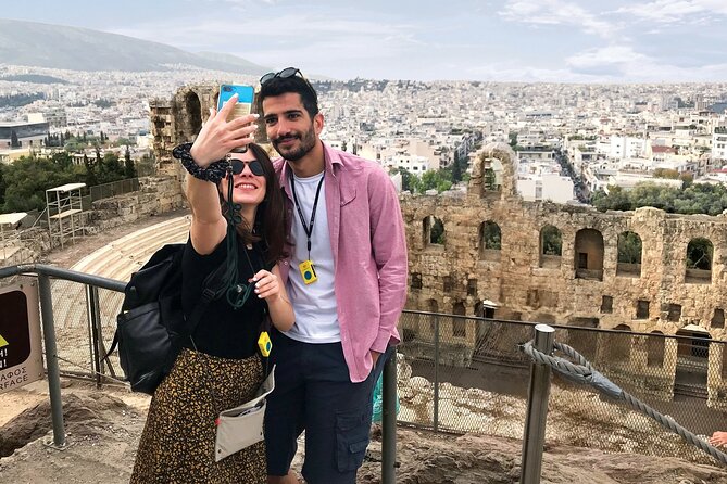 First Access Acropolis Tour, Beat the Crowds, Enjoy the Parthenon - The Theatre of Dionysus below the hill