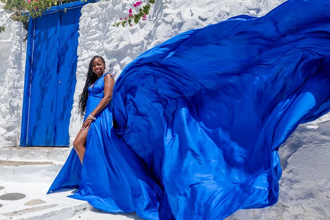 Flying Dress Mykonos Photoshoot - How to get better photos