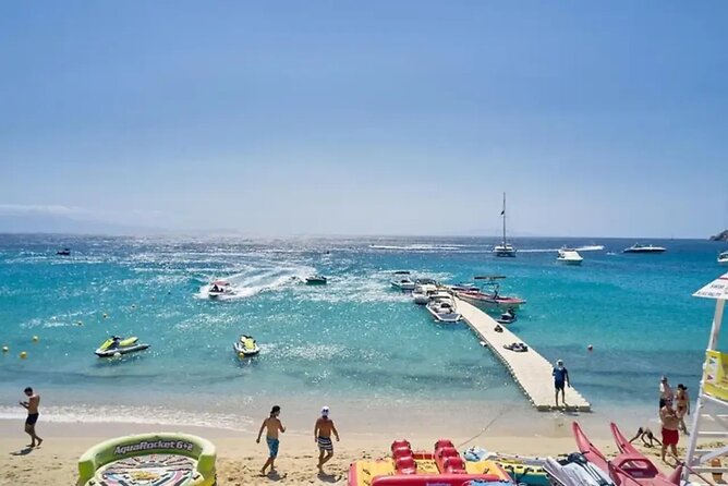 For Cruise Ships: Beach Escape and Free Time in Mykonos Town - Meeting the bus at Mykonos Port
