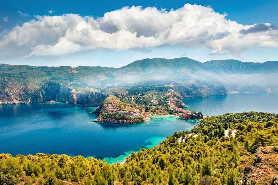 From Argostoli: Kefalonia Shore Excursion Highlights Tour - Melissani Lake, where daylight reaches underground