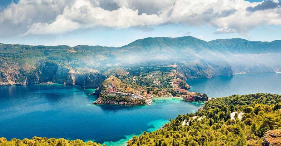 From Argostoli: Kefalonia Shore Excursion Highlights Tour - Agia Efimia, a slower coastal pause