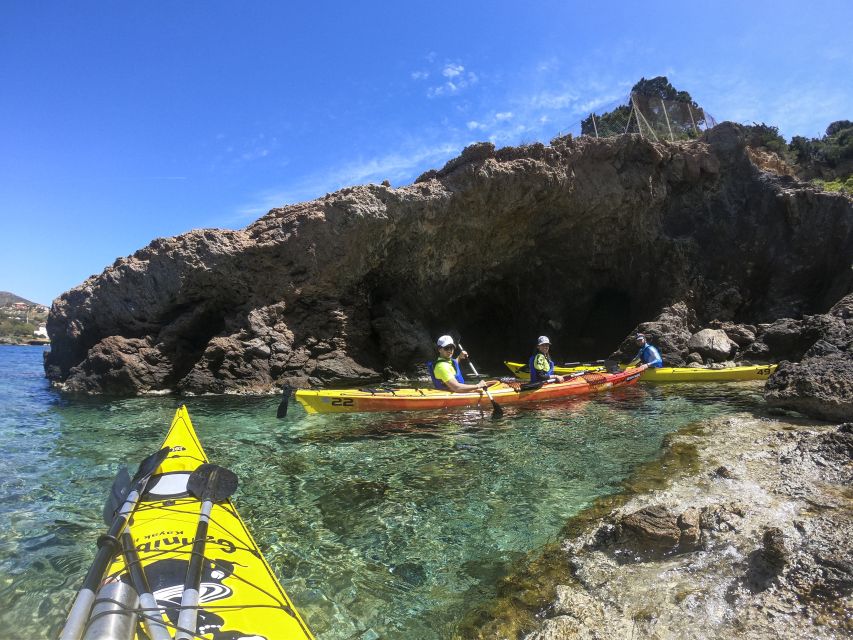 From Athens: Cape Sounion Guided Kayaking Tour with Lunch - Getting set up for the sea kayak