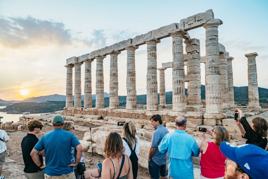 From Athens: Cape Sounion & Temple of Poseidon Half Day Tour - Reaching Cape Sounion and Poseidon’s temple