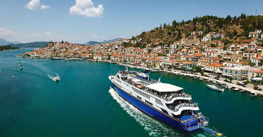 From Athens: Day Cruise of the Saronic Islands - Poros: the most scenic hour of the cruise
