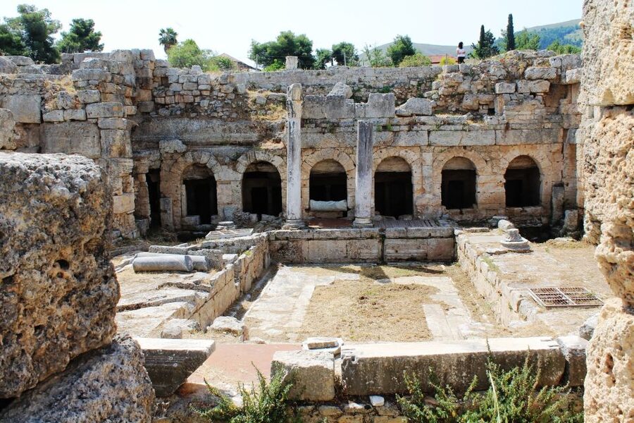 From Athens: Half-Day Ancient Corinth Tour - Walking through ancient Corinth