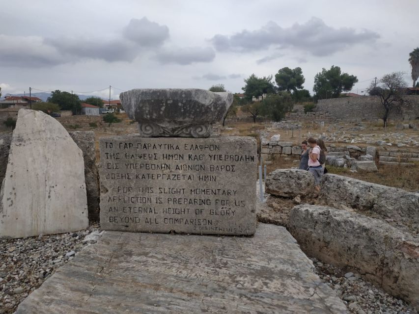 From Athens: Half-Day Biblical Corinth Tour - Who should book this private Corinth tour?