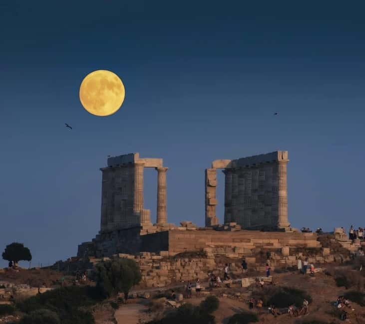 From Athens: Lake Vouliagmeni Spa & Temple of Poseidon Tour - Pickup in Athens and the coastal ride