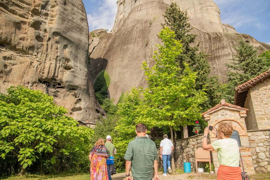 From Athens: Meteora Monasteries and Hermit Caves Tour - Meeting the coach near Athens Railway Station