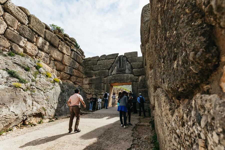 From Athens: Mycenae, Nafplio and Epidaurus Guided Tour - Transport, group size, and the nine-hour schedule