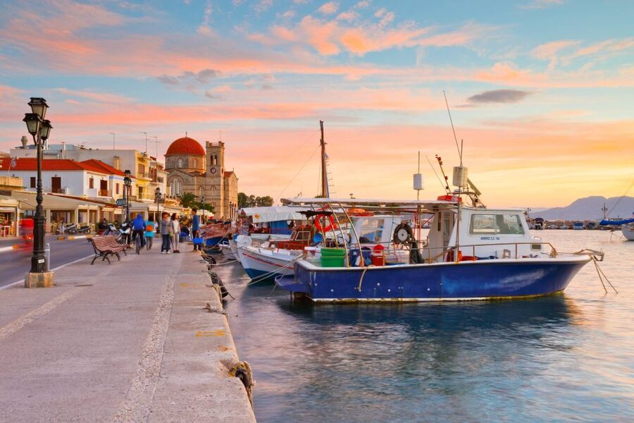From Athens: Saronic Islands Full-Day Cruise with VIP Seats - Starting in Athens and settling into the VIP cabin