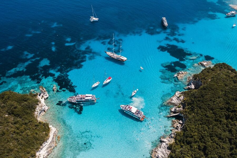 From Benitses/Lefkimmi: Paxos, Antipaxos & Caves Day Cruise - What this Corfu island cruise is really about