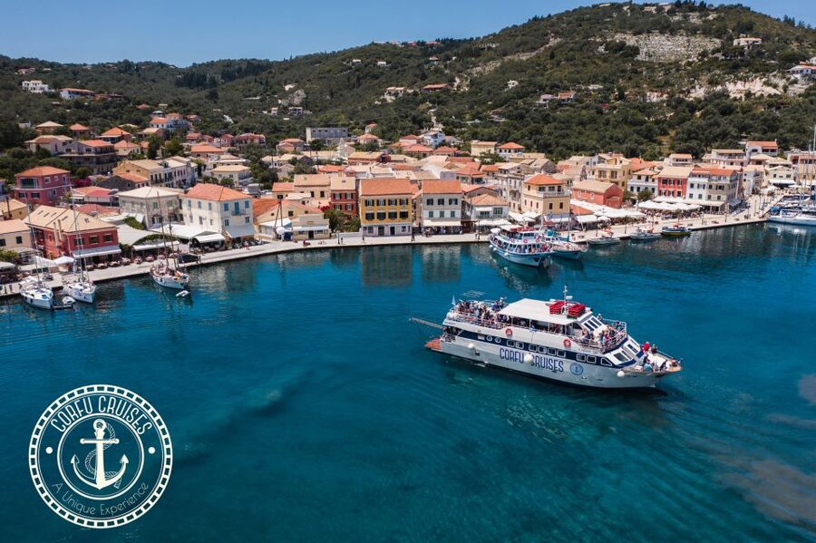 From Benitses/Lefkimmi: Paxos, Antipaxos & Caves Day Cruise - Two sea caves with stories attached