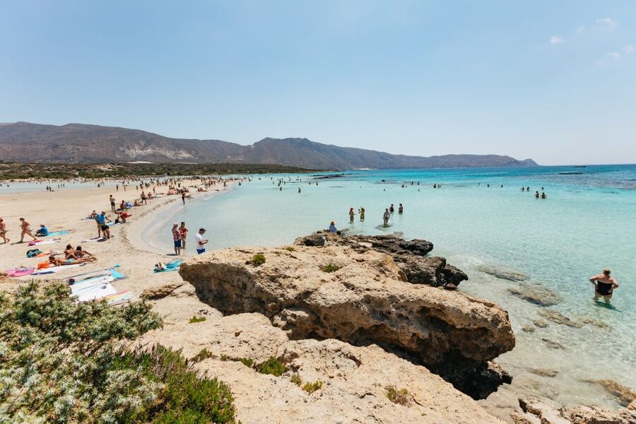 From Chania: Day Trip to Elafonisi Island Pink Sand Beach - Topolia Gorge and the breakfast stop