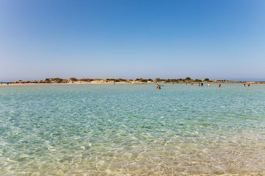 From Chania: Elafonisi and Falasarna Guided Tour with Snacks - Elafonisi: pink sand and shallow lagoons