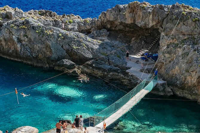 From Chania private trip to Spili-Kourtaliotiko-Kalypso beach - Spili and its lion-head fountains
