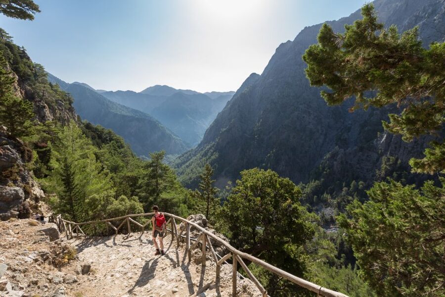 From Chania/Rethymno: Samariá Gorge Guided Hike with Pickup - The ferry to Sougia and the bus ride home