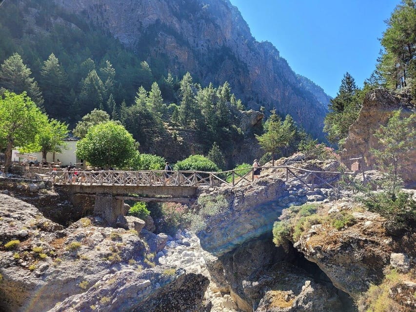From Chania: Samaria Gorge with Professional Hiking Guide - Water, rest stops, and practical comfort inside the park