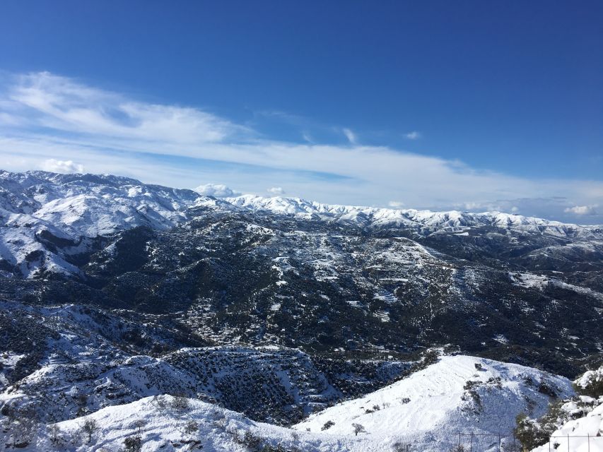From Chania: White Mountains Land Rover Safari - The rough road to 1,350 meters