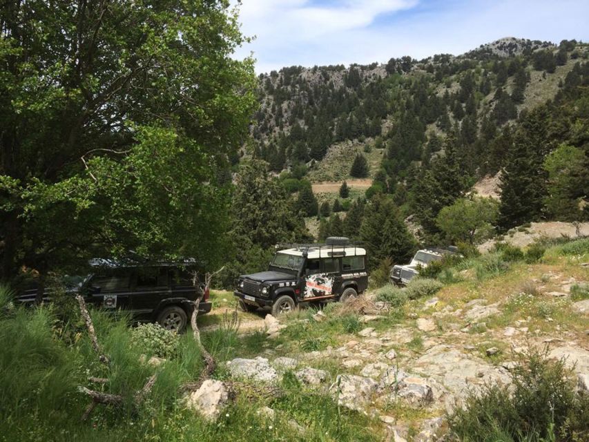 From Chania: White Mountains Land Rover Safari - Lunch in Therisso and the road through the gorge