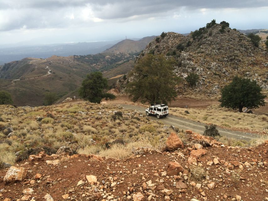 From Chania: White Mountains Land Rover Safari - Who will enjoy this day most