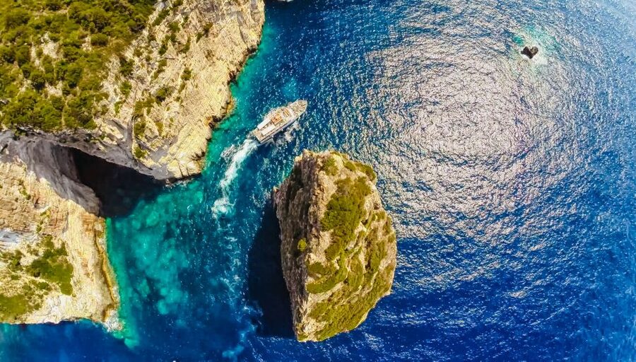 From Corfu: Day Cruise to Paxos, Antipaxos, and Blue Caves - What the $53 price really covers