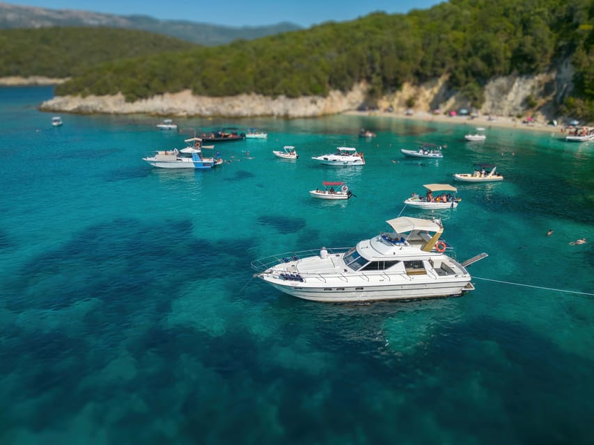 From Corfu: Luxury Yacht Cruise to Paxos and Antipaxos - Leaving Lefkimmi at 9:00