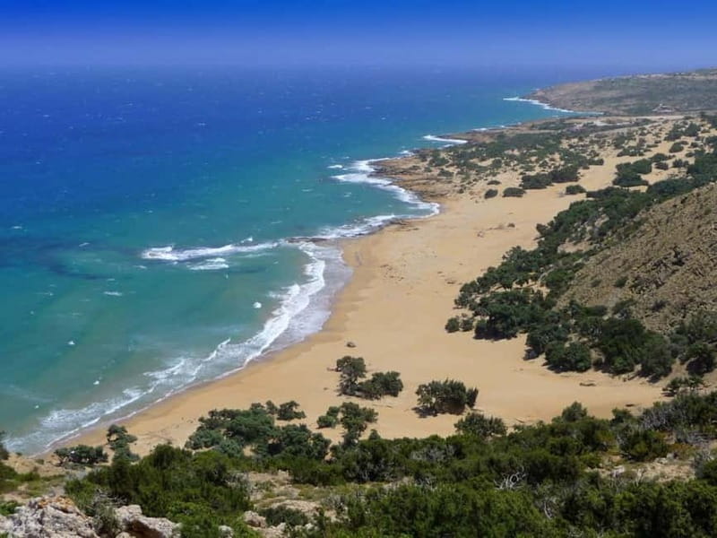 From Herakleion: Day Trip to Preveli Beach and Kourtaliotiko - The 120-meter climb back to the coach
