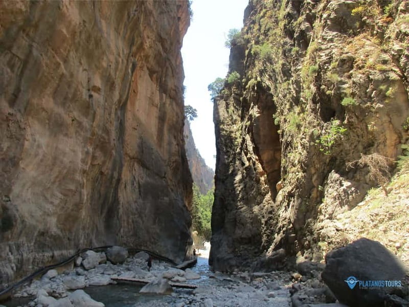 From Heraklion,Agia Pelagia,Malia: Samaria Gorge Guided Trip - The first descent through Samaria Gorge