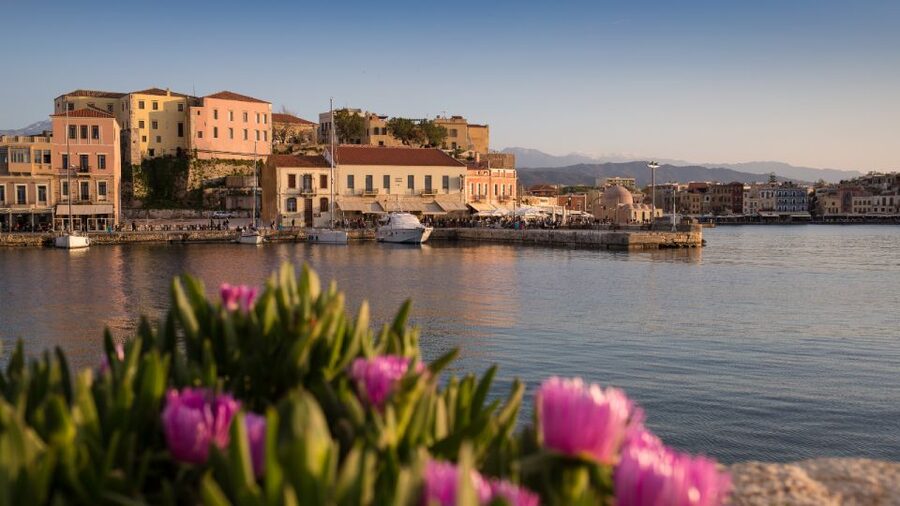 From Heraklion: Chania Town, Kournas Lake, and Rethymno Tour - Chania: two and a half hours around the old harbor